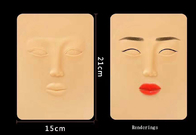 ゴム製練習材料はPMUの訓練のための唇のシリコーン3Dの革空白の永久的な構造を切り分ける眉毛を入れ墨します