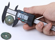 6インチのプラスチック バーニヤ カリパス150mm電子デジタルのカリパス ゲージのマイクロメートル測定用具のデジタル定規