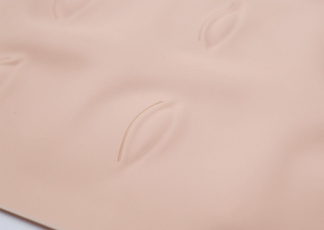 眉毛のアイライナーのための永久的な構造3Dの入れ墨の練習の皮