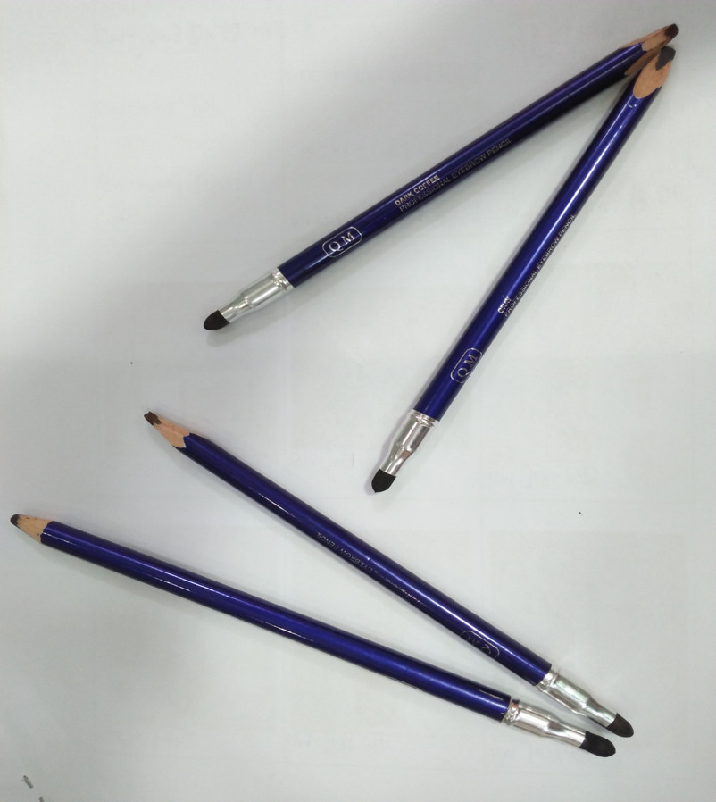 ブラシが付いている無毒で無害で永久的な構造の入れ墨の眉毛はさみ金の鉛筆複数の色